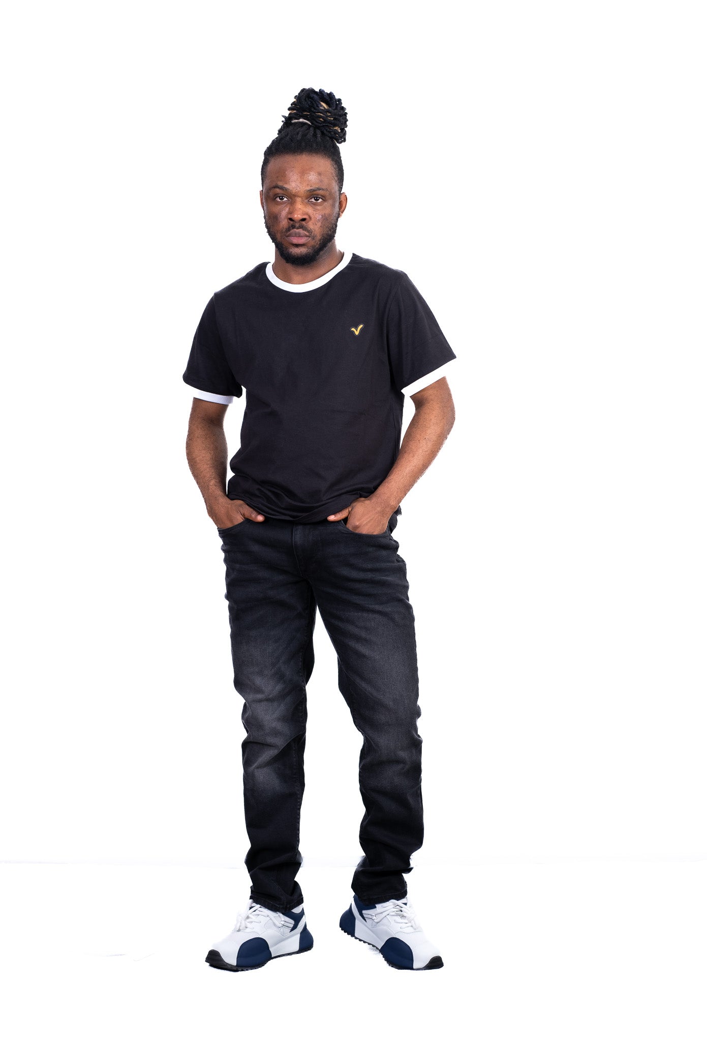 HARVEY 007 WASHED BLACK