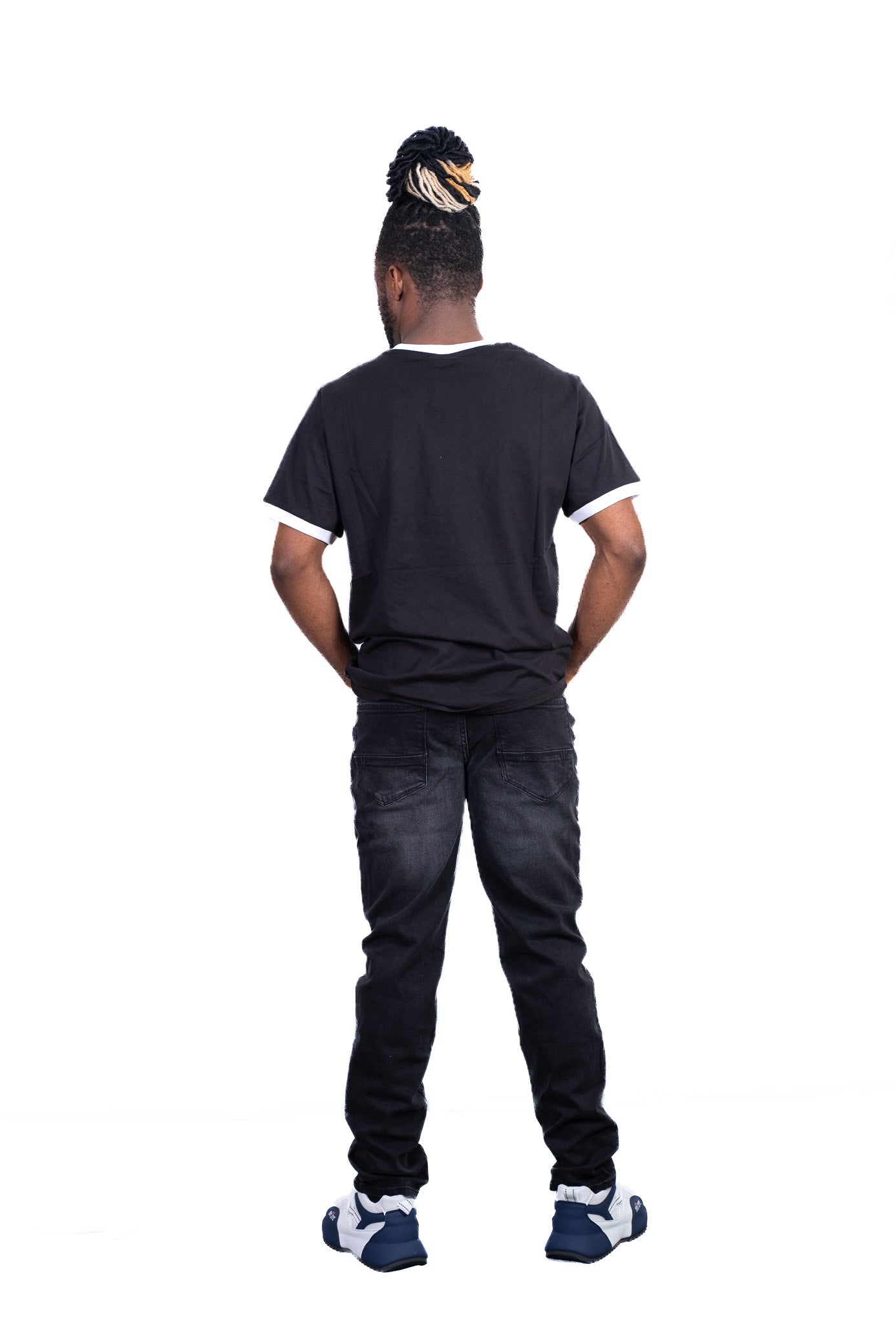 HARVEY 007 WASHED BLACK