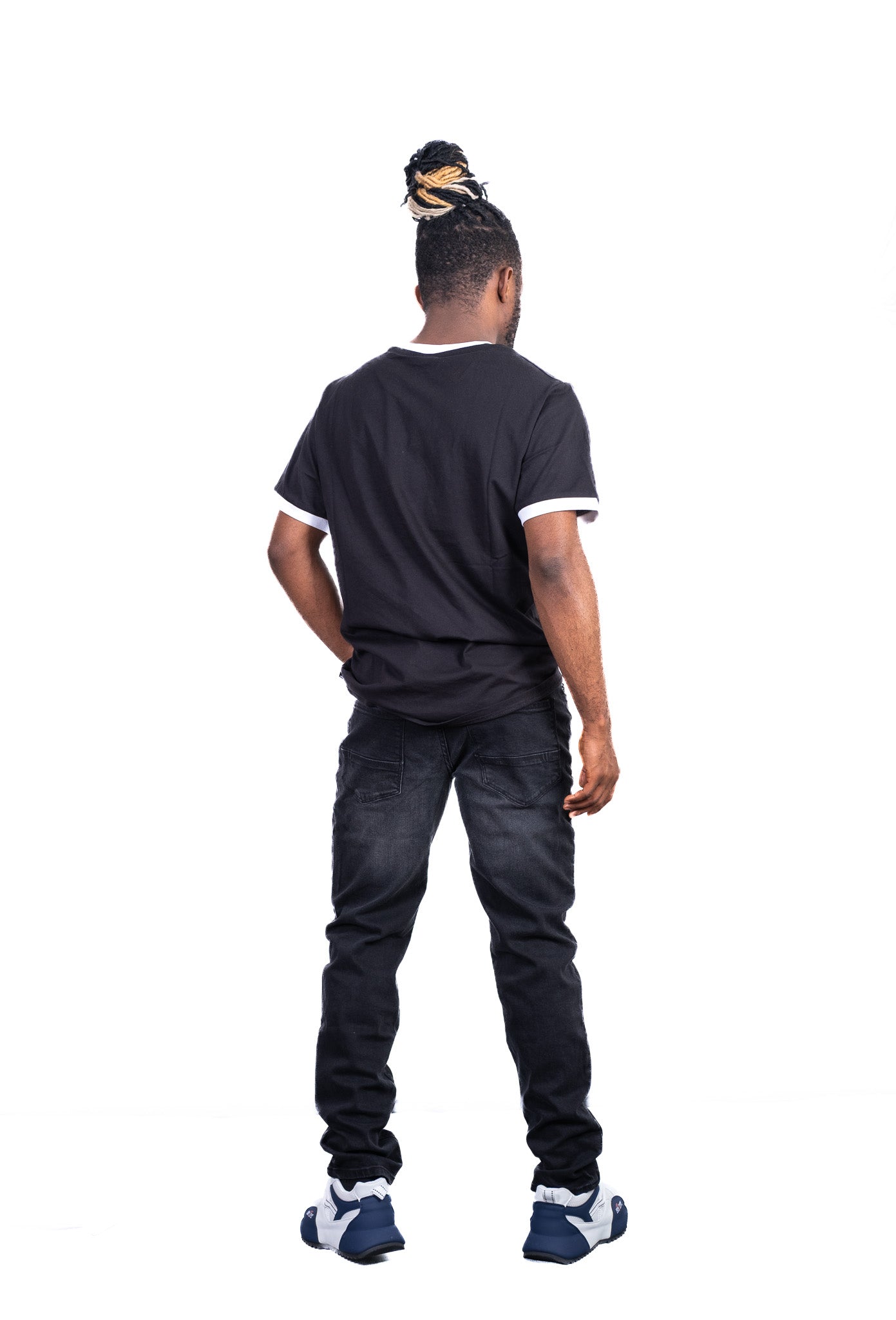 HARVEY 007 WASHED BLACK